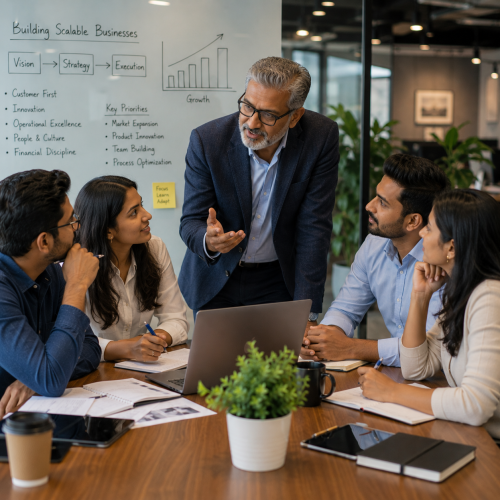 Learn Directly from Experienced Entrepreneurs